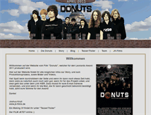 Tablet Screenshot of donuts.jk-films.de